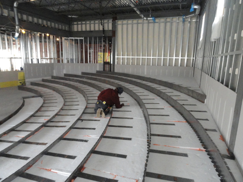 PREFoam System Stadium Seating Enterprises